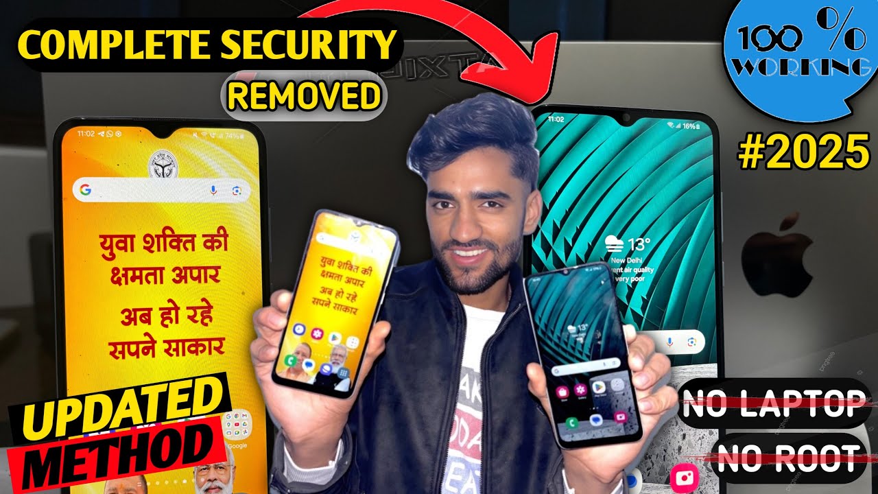 Samsung Galaxy a04e | Remove Yogi Modi wallpaper in #2025 | Updated Method | #tech #smartphone #modi