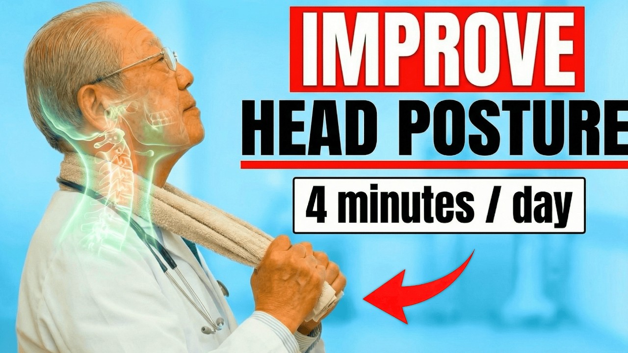 Japan’s Oldest Doctor: Do This 30-second Exercise To FIX Forward Head Posture INSTANTLY(50+)