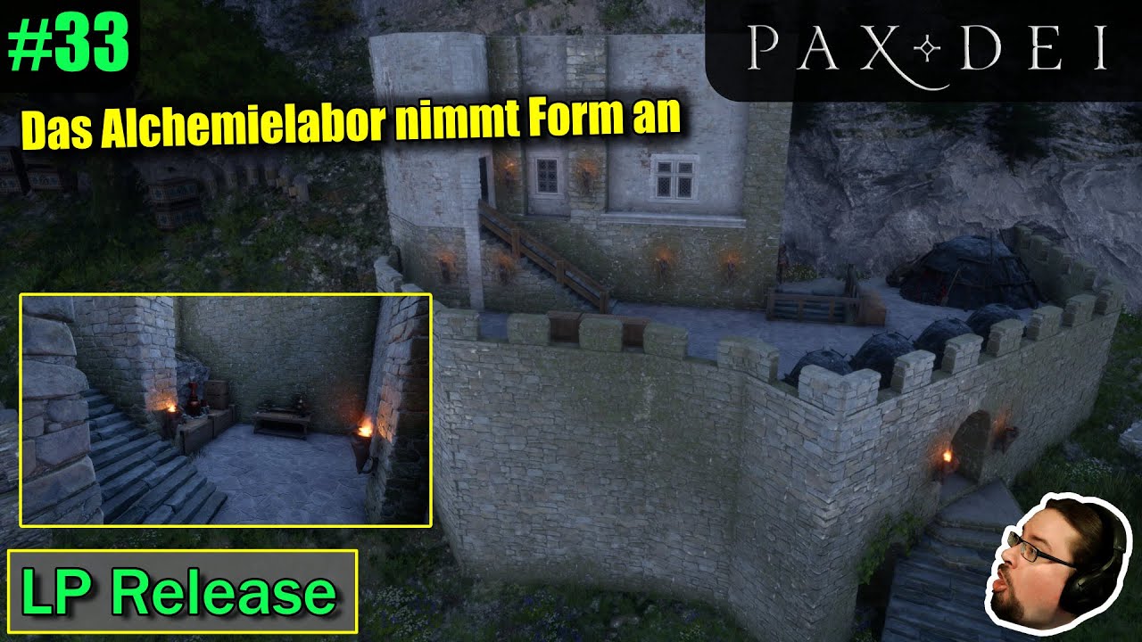 Pax Dei | Das Alchemielabor nimmt Form an | #33