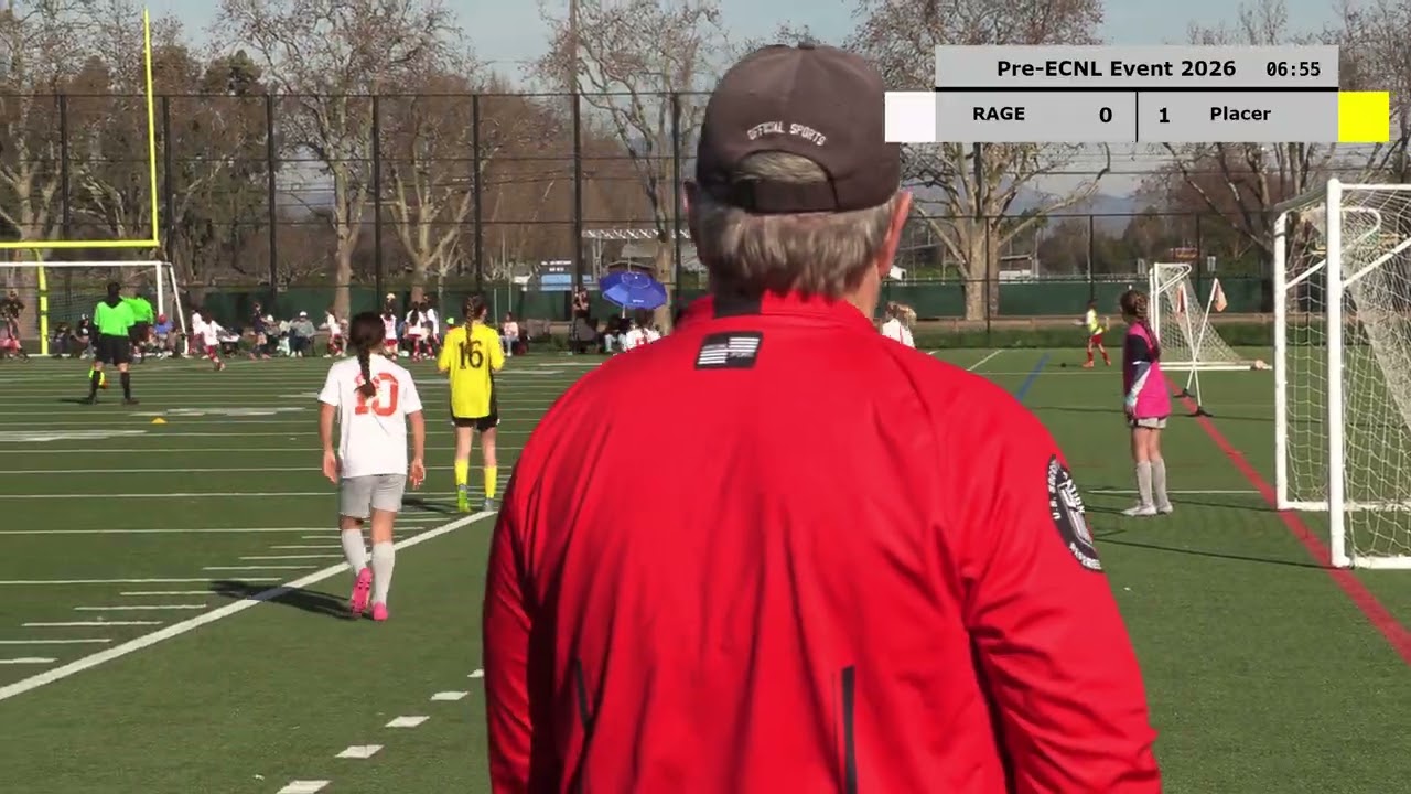 RAGE 2015 PreECNL vs Placer United 15G Pre-ECNL 01/10/2026