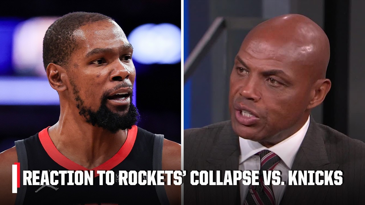 Rockets vs. Knicks REACTION 🍿 Shaq says KAT has to be CONSISTENT to win a Finals 🗣️ | Inside the NBA