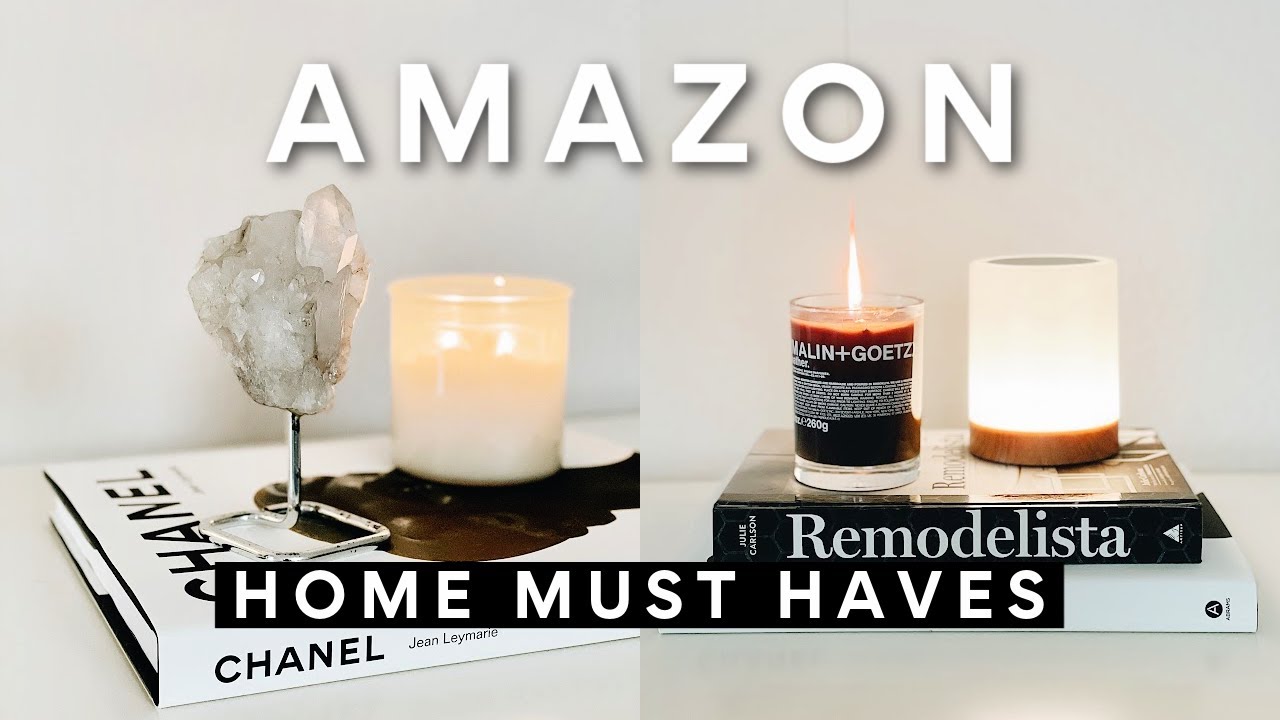 AMAZON HOME MUST HAVES! AESTHETIC + TRENDY HOME DECOR 2021