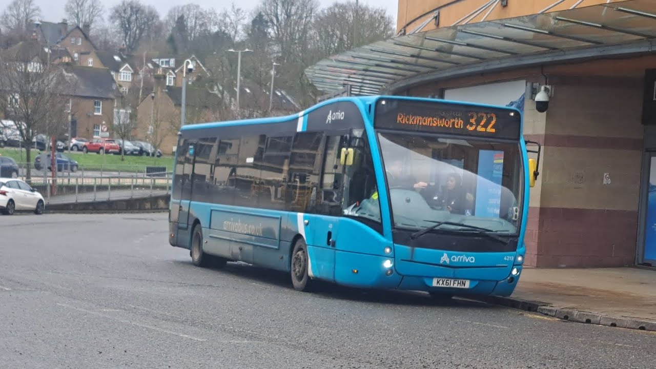 HEAP! | 4213 KX61 FHN Arriva Hemel Hempstead Optare Versa | Route 322: Rickmansworth