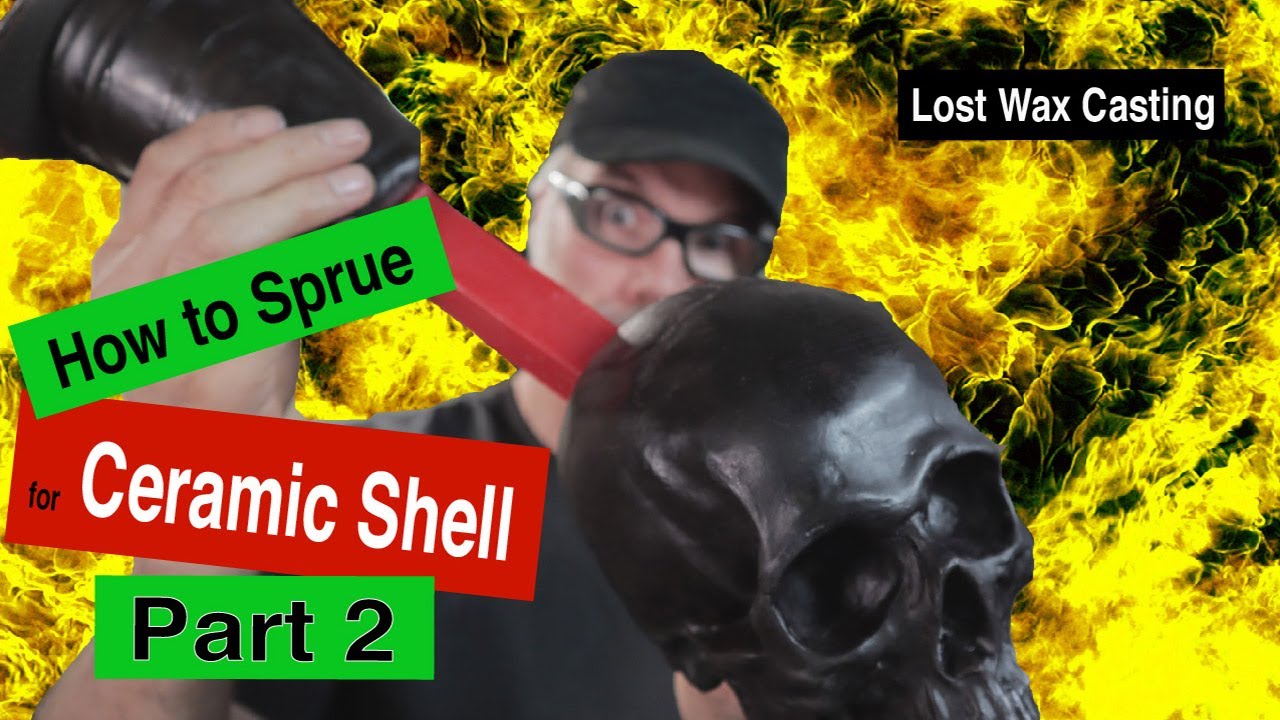 Lost wax casting: (Part 2) How I sprue this wax for Ceramic shell.