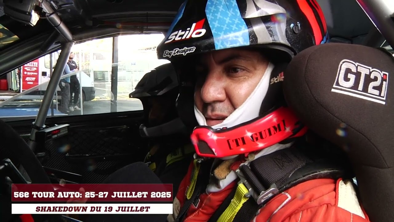 56e Tour Auto :Guillaume Rousseau au Shakedown