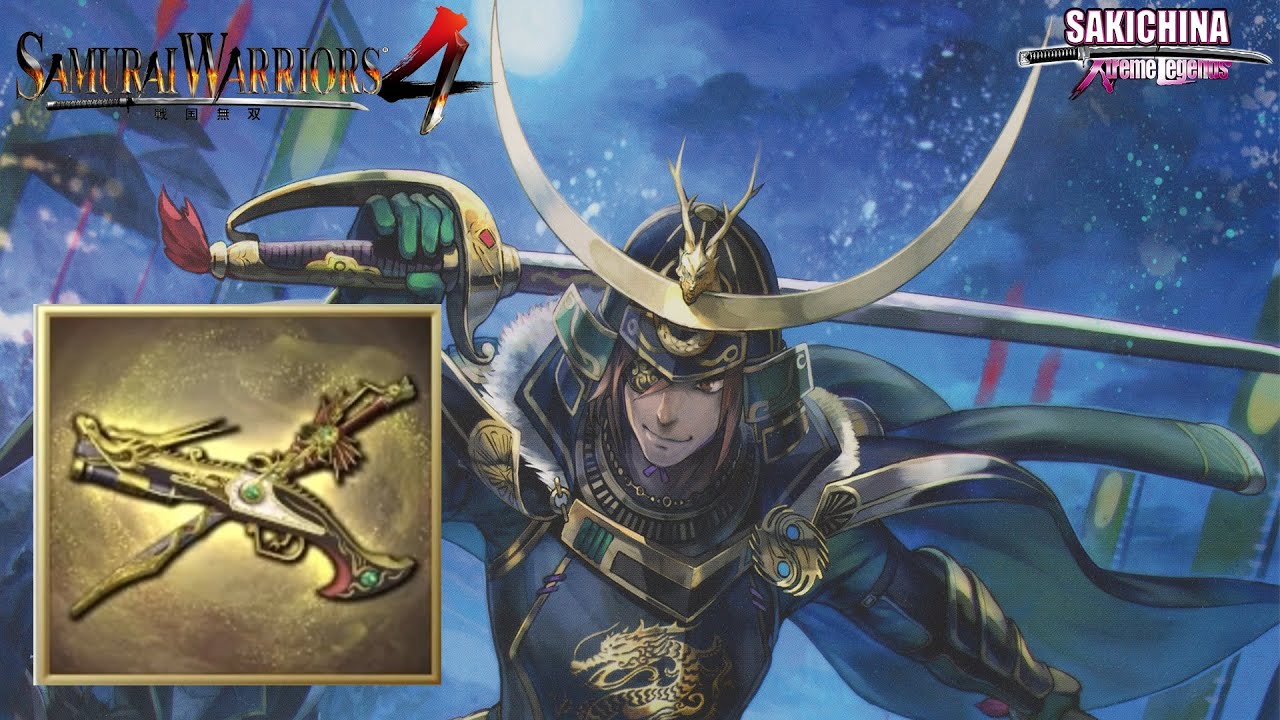 Masamune Date - Rare Weapon (Dragonhunters) | Samurai Warriors 4 (PS5 - 4K, 60fps)
