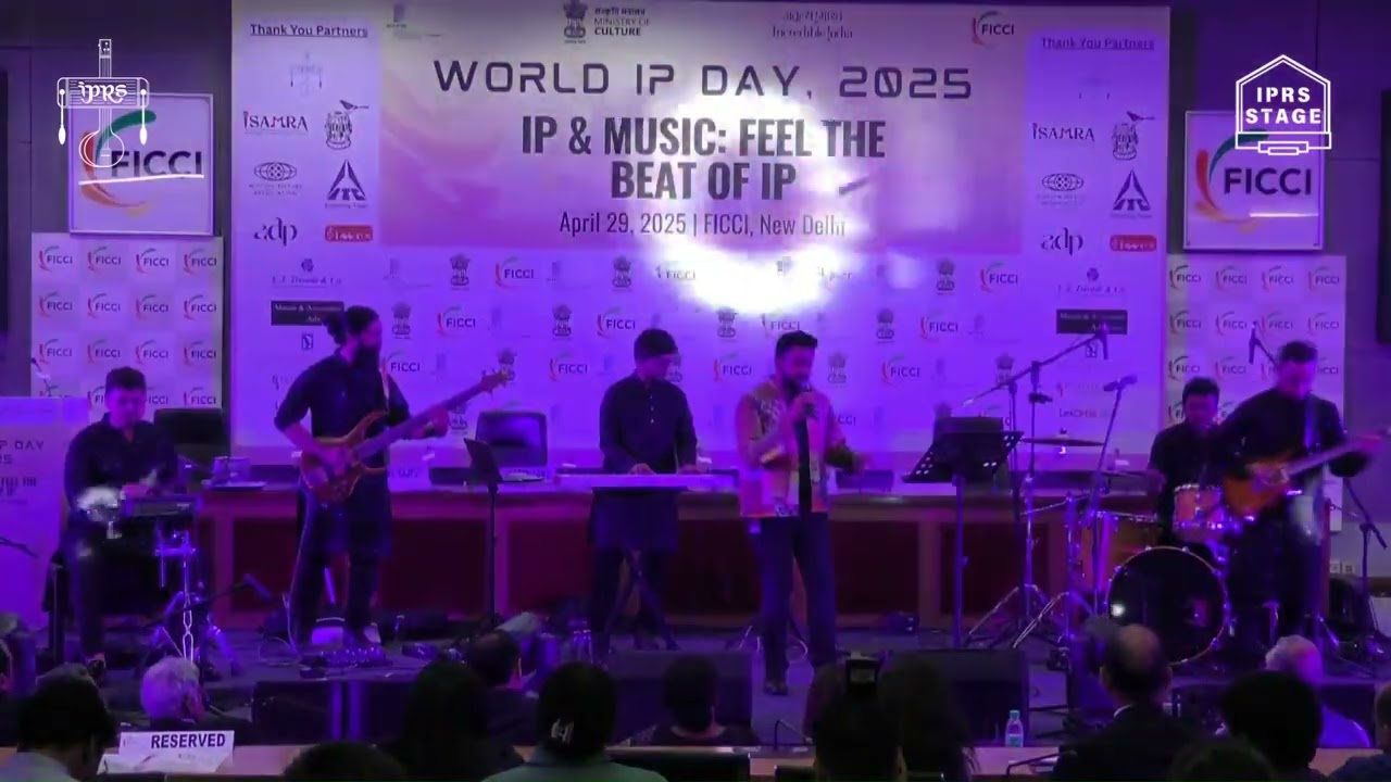 Dakshin Ke Rang ft. Kartik Raman – LIVE Performance | IPRS Stage | FICCI - World IP Day