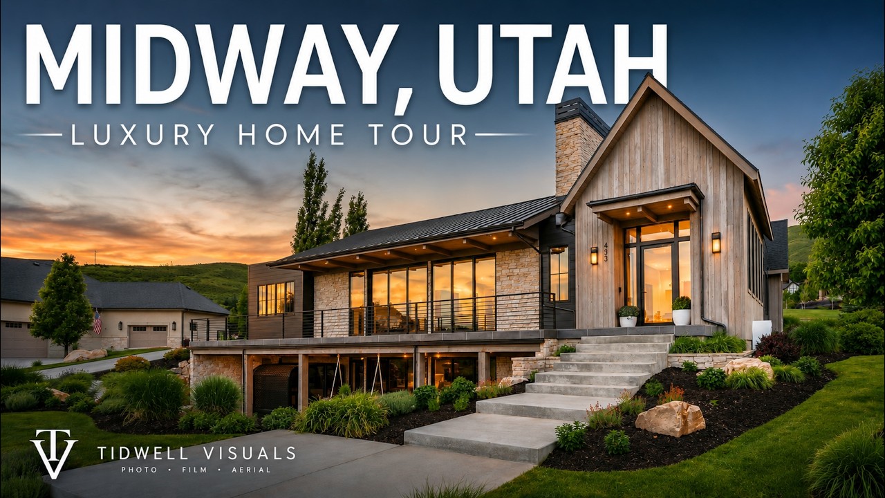 Modern Mountain Luxury in Midway, Utah | Property Film by Tidwell Visuals