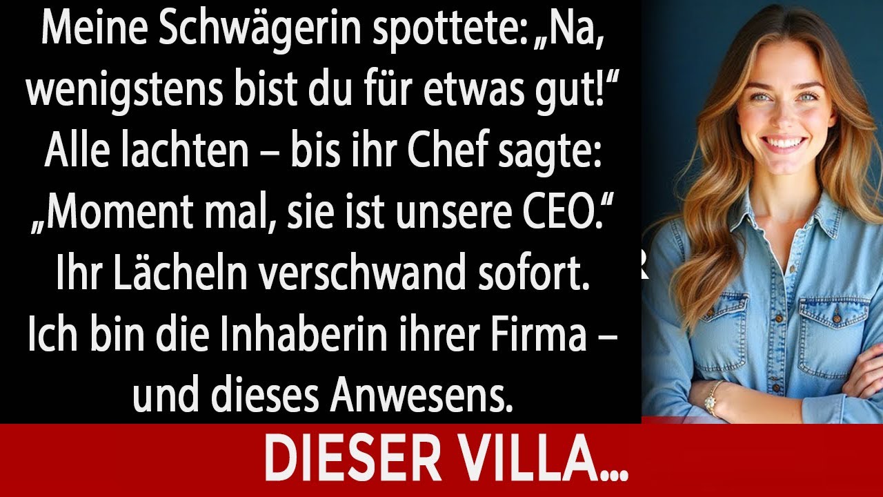 Meine Schwester nannte mich auf der Party &sbquo;arme Kellnerin&lsquo;&ndash;bis ihr Chef mich als neue CEO vorstellte