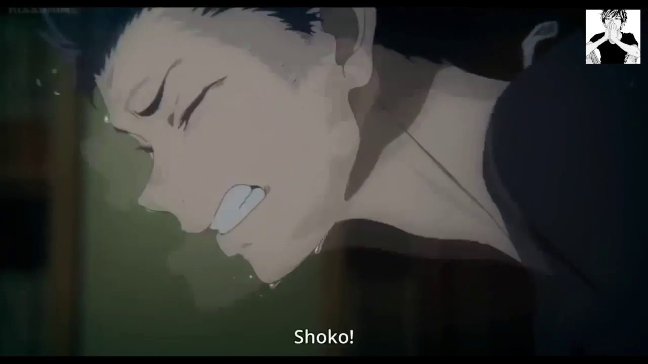 Saddest anime scene ever - Silent voice saddest moment (Nishimiya's suicide)