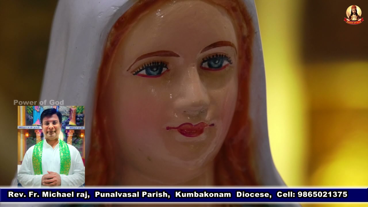 Hail Mary full of grace- part 2 Rev. Fr. Michael Raj, Kudanthai