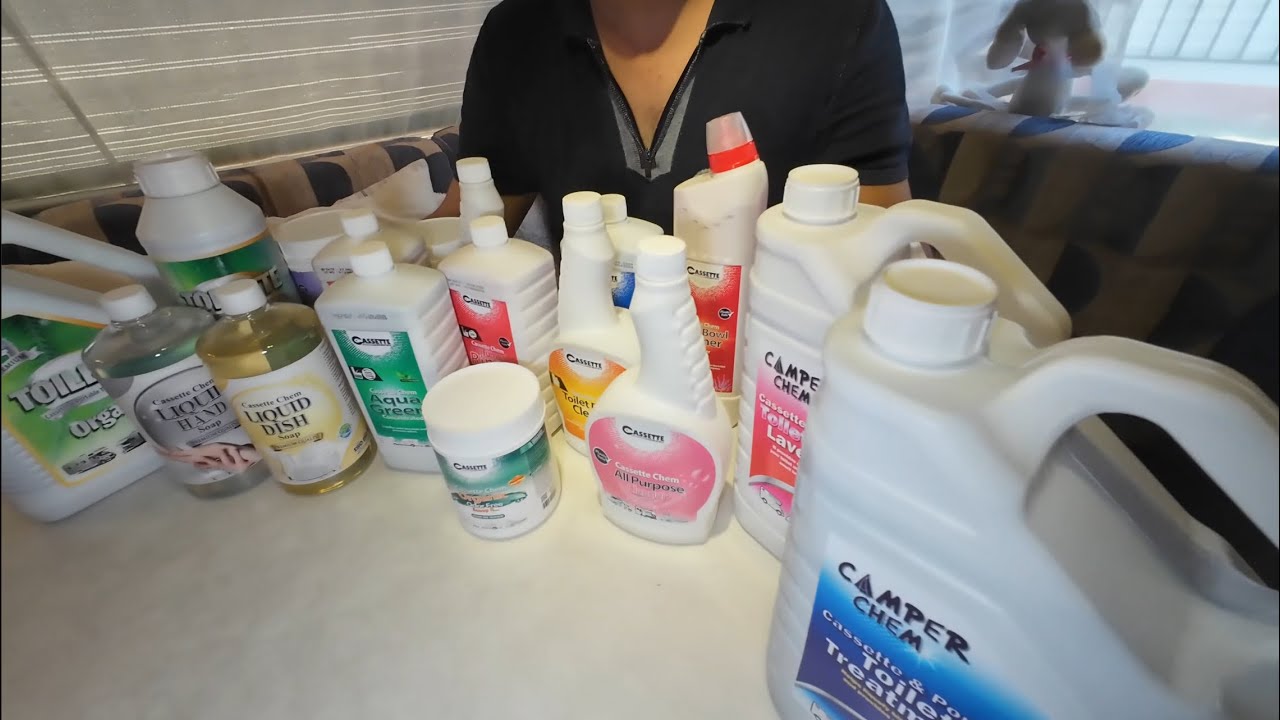 Karavan Tuvalet Kimyasalı, Portatif Kasetli Maceratörlü tuvalet kimyasalları  CASSETTE CHEMICALS
