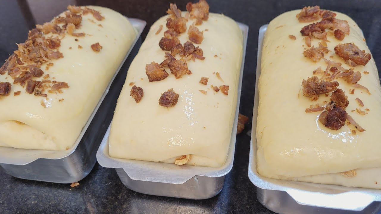 🚨 PÃO DE TORRESMO CASEIRO❗GIGANTE E  SUPER FOFINHO MUITO DELICIOSO😍PASSO A PASSO COMO FAZER PÃO👌#pão