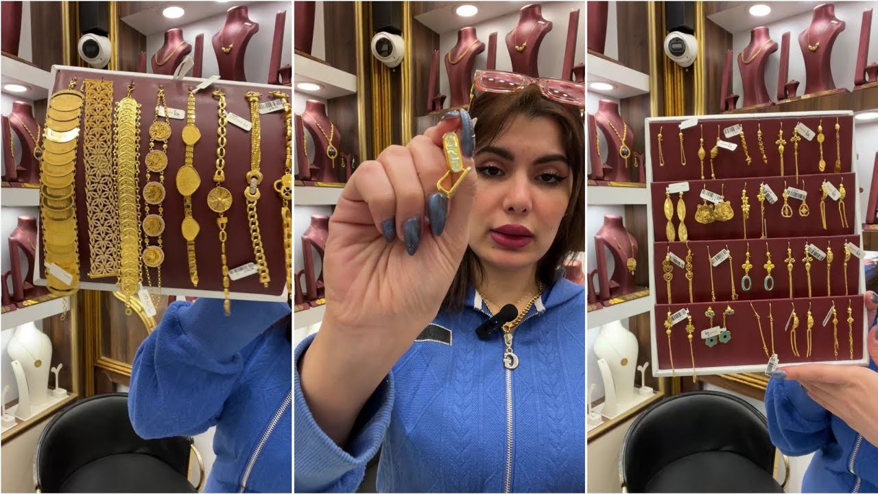 خصومات اليوم مجوهرات الكوخ أحدث عرض للذهب