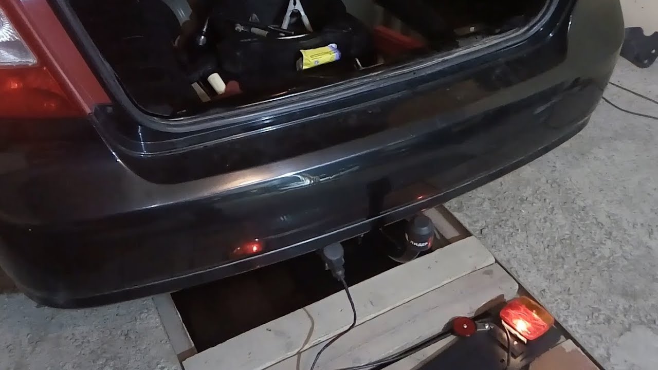 Установка фаркопа на Chevrolet Lacetti седан. Подробная инструкция.