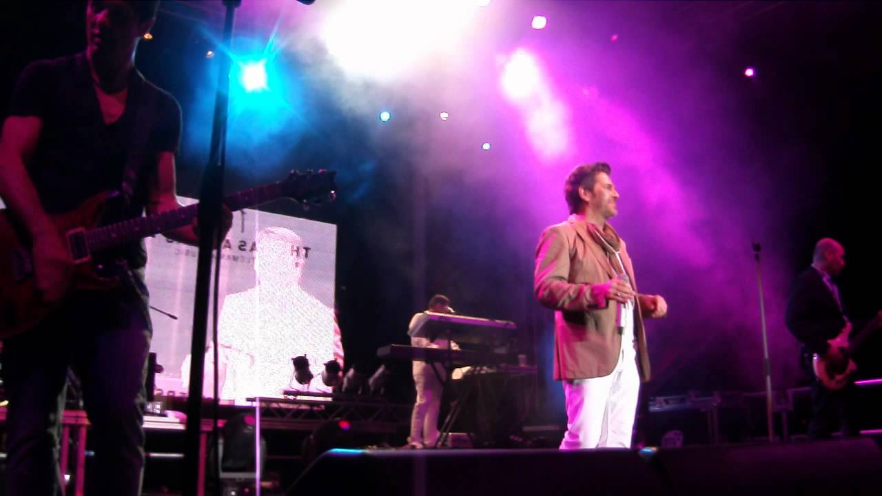 Thomas Anders of Modern Talking in Ghaxaq Ground.