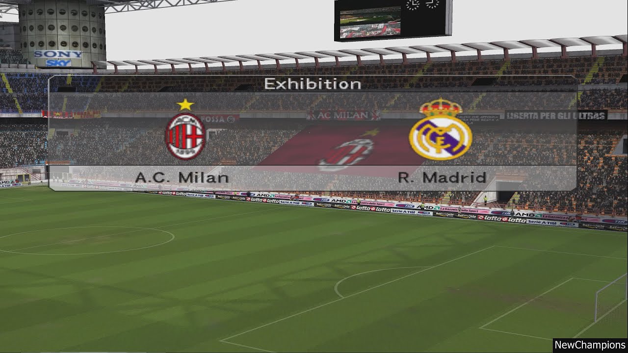 Pro Evolution Soccer 5 - AC Milan Vs. Real Madrid