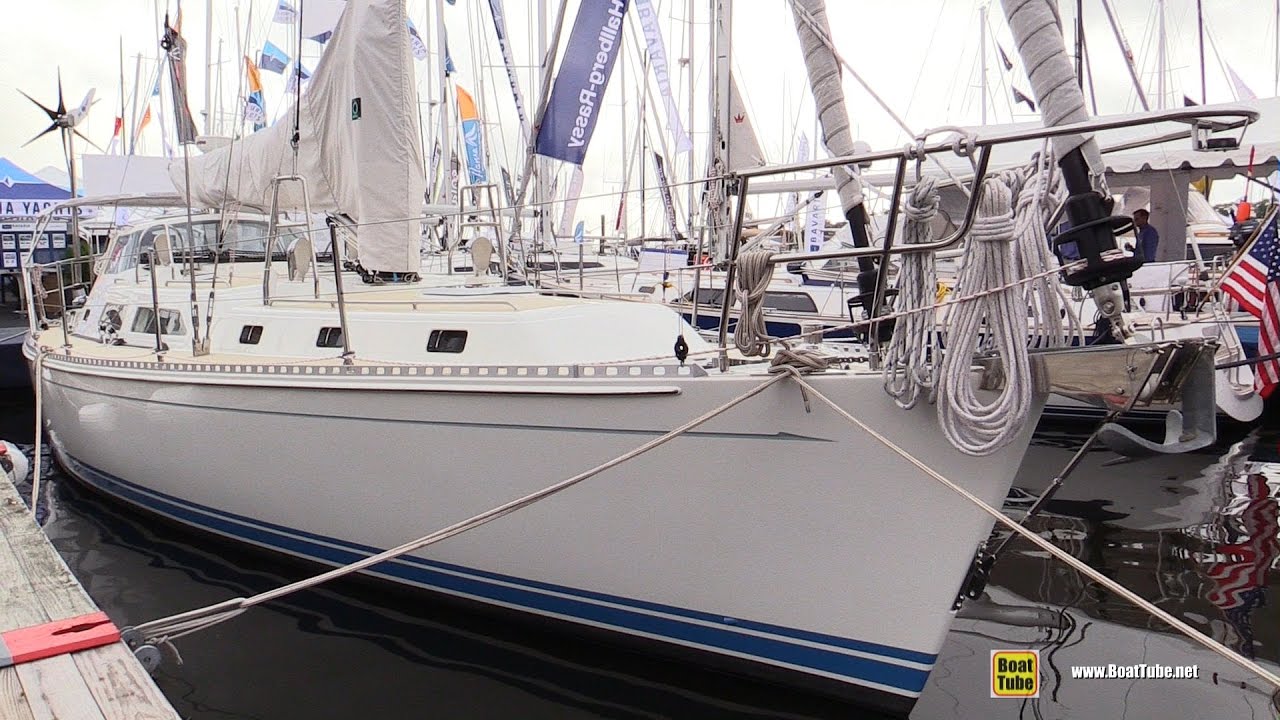 2017 Outbound Yachts 46 Sailing Yacht - Deck and Interior Walkaround - 2016 Annapolis Sailboat Sh