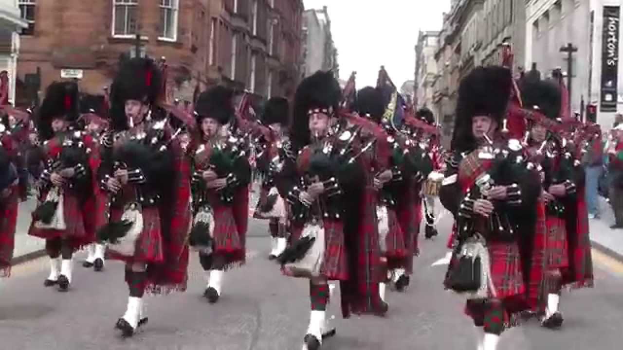 1st Battalion Scots Guards - Homecoming Parade 1st June 2013