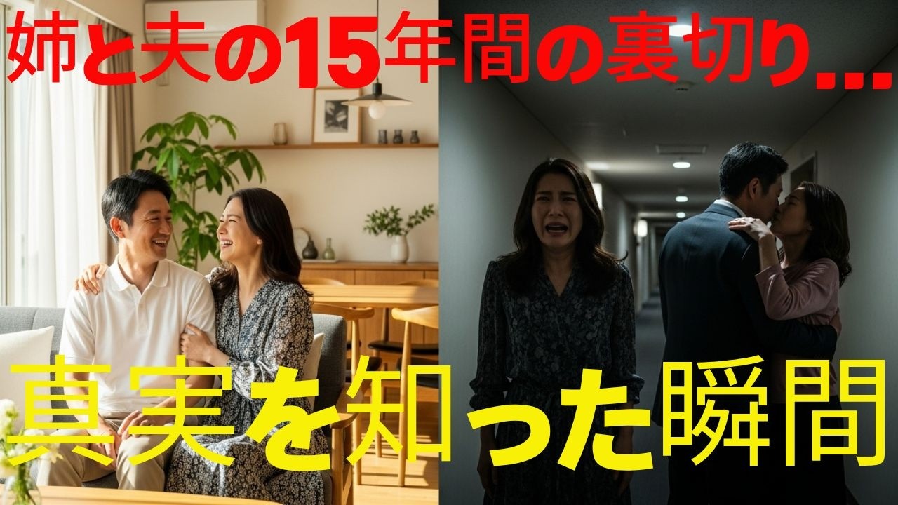 【夫と姉が15年間私を騙していました...復讐の結末】