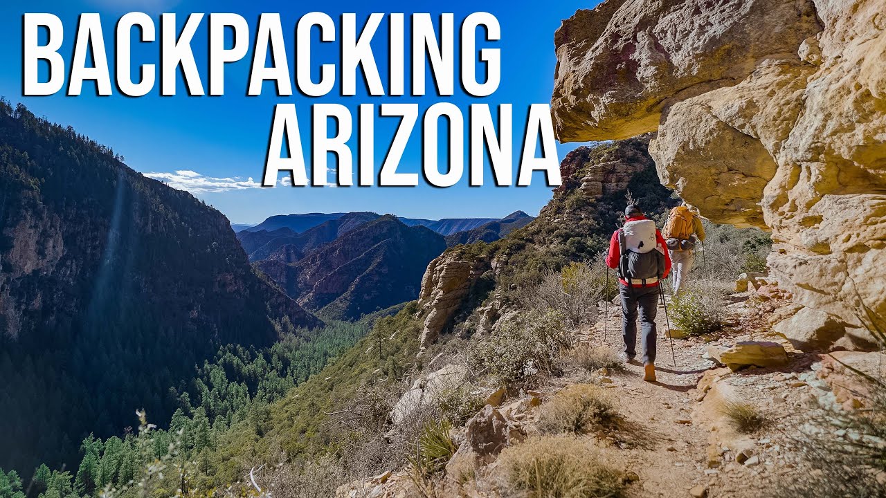 Winter Backpacking in the Sedona canyons