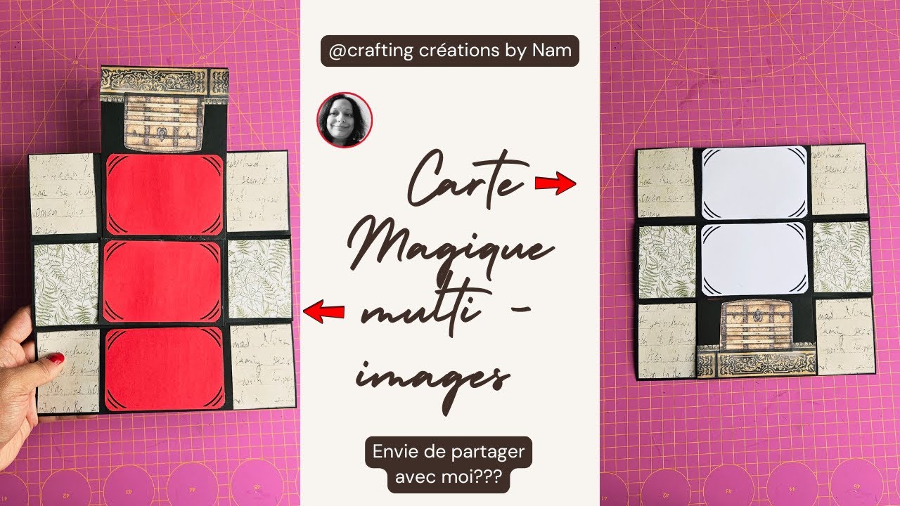 Éblouissez avec une Carte Magique Multi-Images : Un Chef-d'œuvre DIY