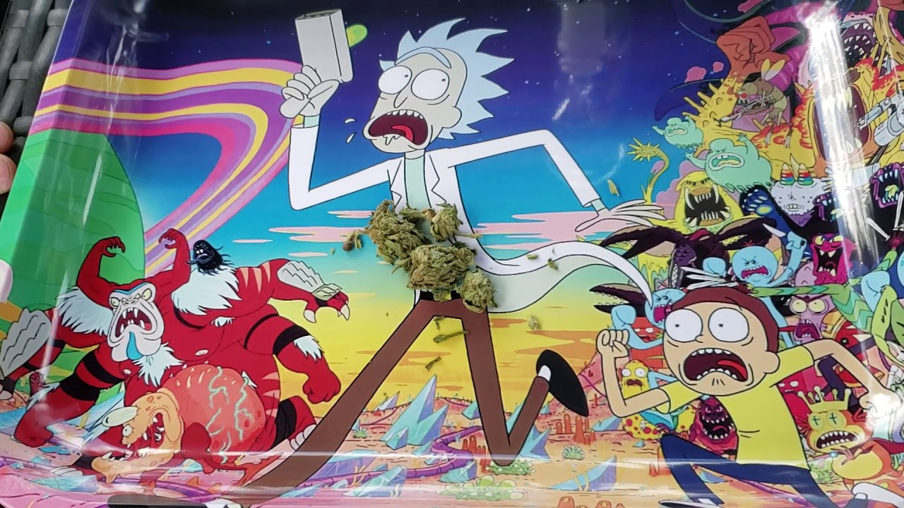 New Rick and Morty glass