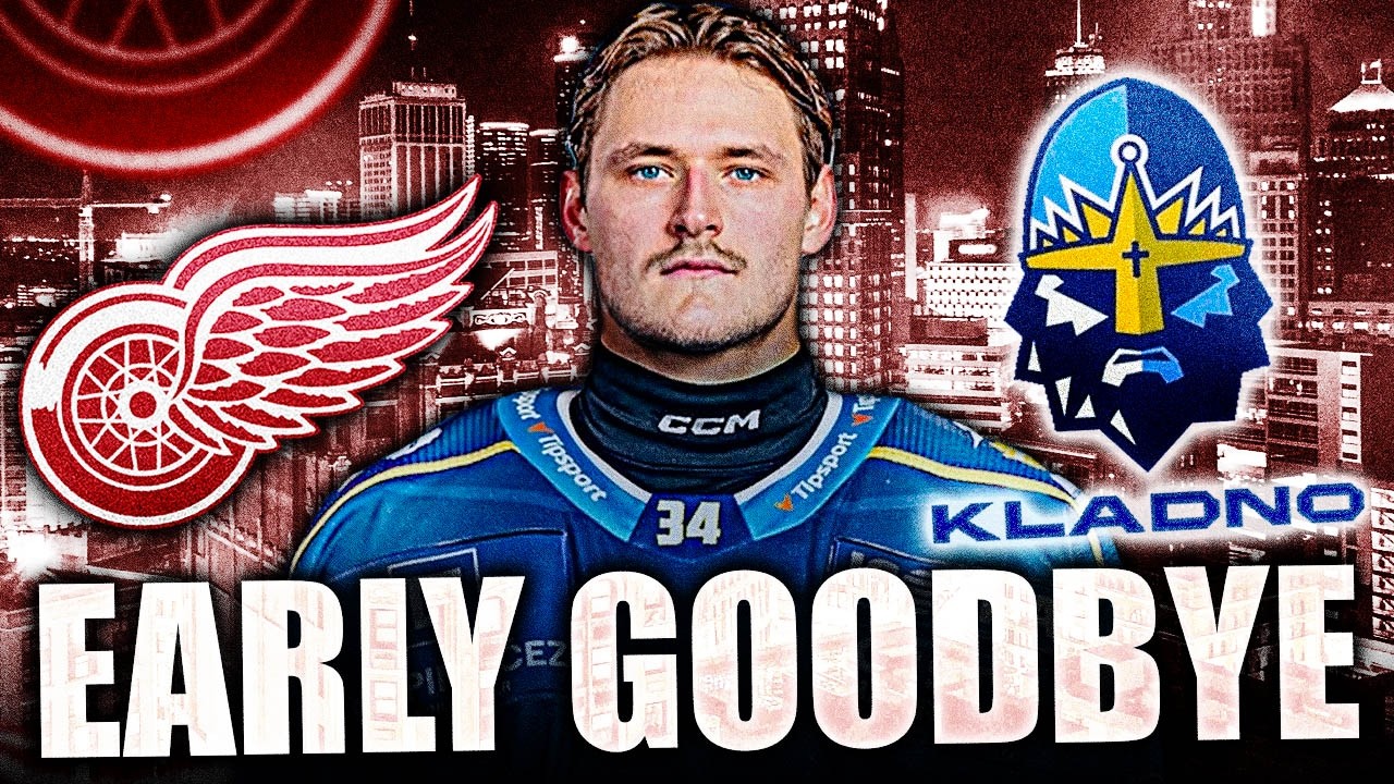 DETROIT RED WINGS PROSPECT CONFIRMED LEAVING THE ORGANIZATION: EARLY GOODBYE TO EDUARDS TRALMAKS