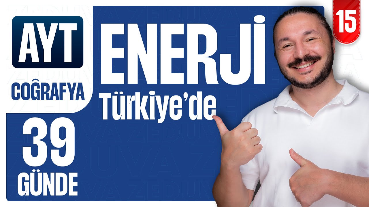 Türkiye'de Enerji Kaynakları konu + soru | 39 GÜNDE AYT COĞRAFYA KAMPI 2026 | 11.sınıf coğrafya