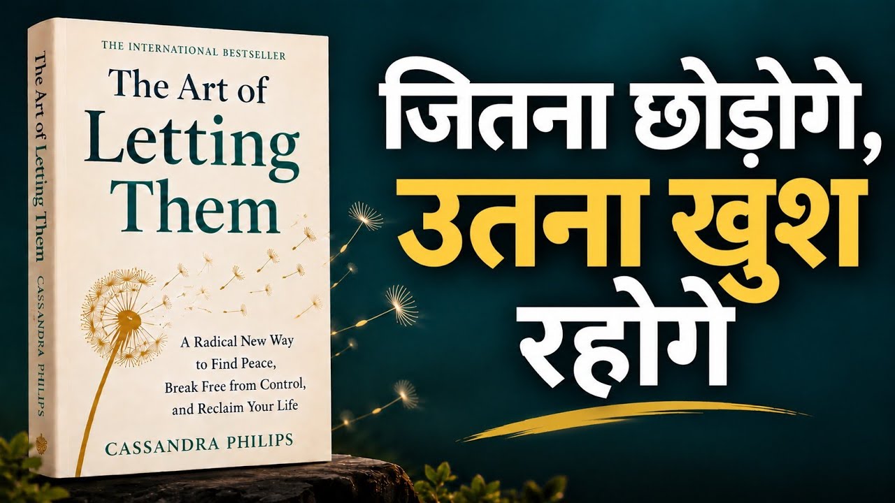The Art of Letting Them Book Summary in Hindi | Stop Overthinking & Find Inner Peace