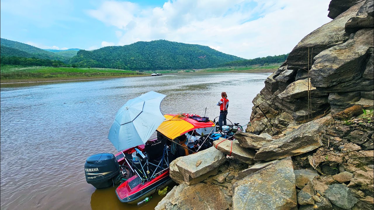 บวกกัดสด ? โดนปลาใหญ่ลากไปไม่หยุด ตกปลากด ดอยเต่า 3 วัน 2 คืน PNU FISHING