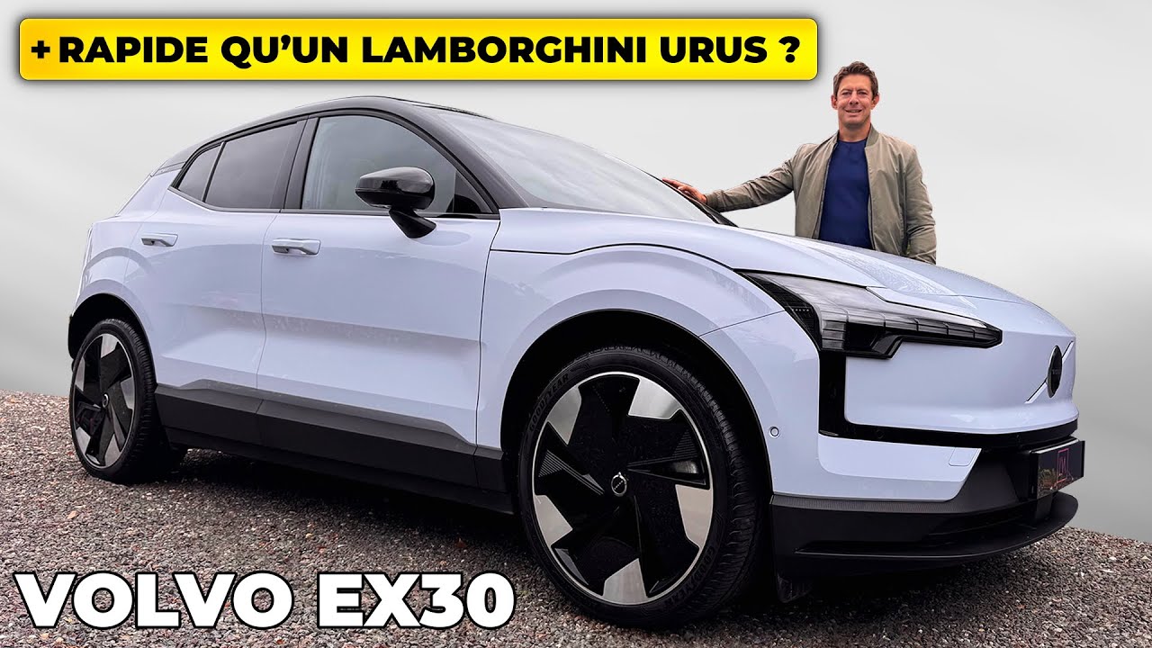 Essai Volvo EX30 : Plus rapide qu'un Lamborghini Urus ?