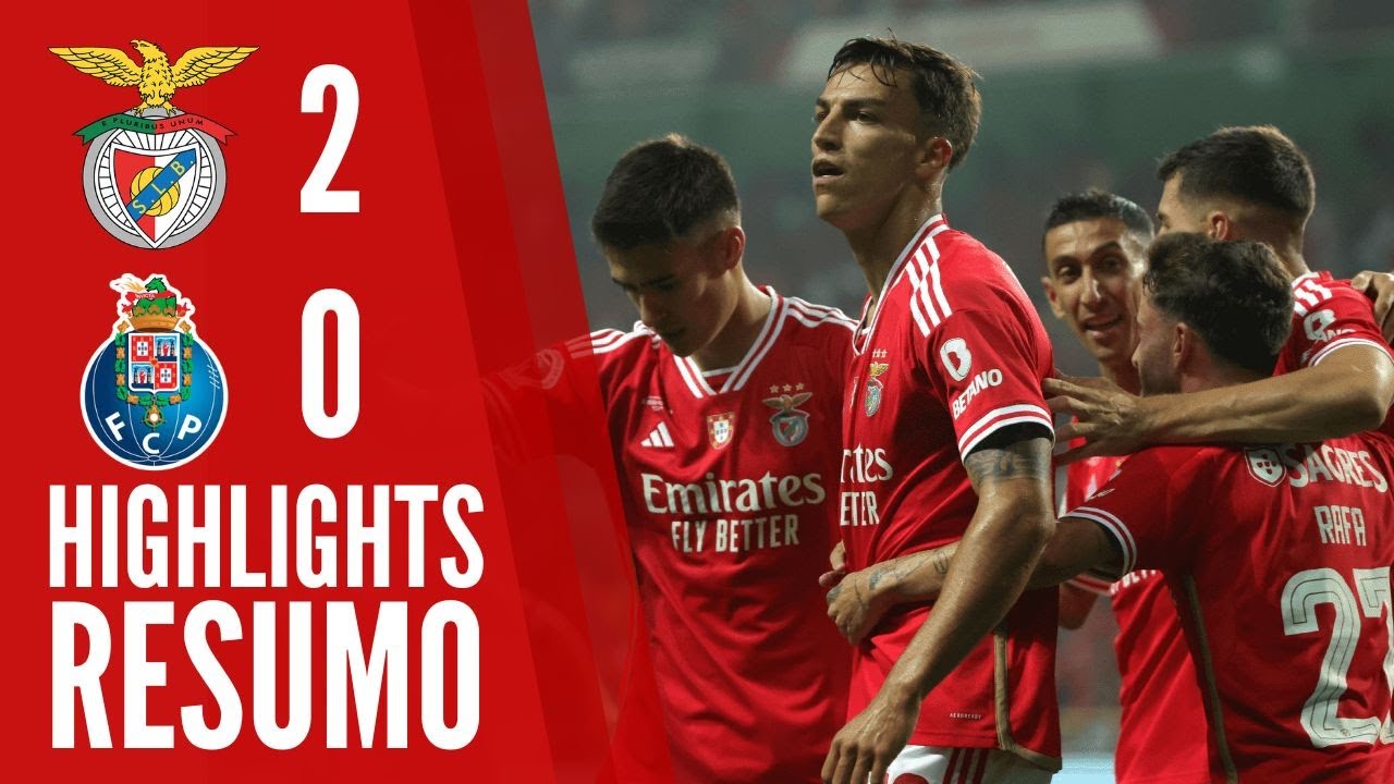Highlights/Resumo: SL Benfica 2-0 FC Porto | SUPERTAÇA | Notícias do BENFICA