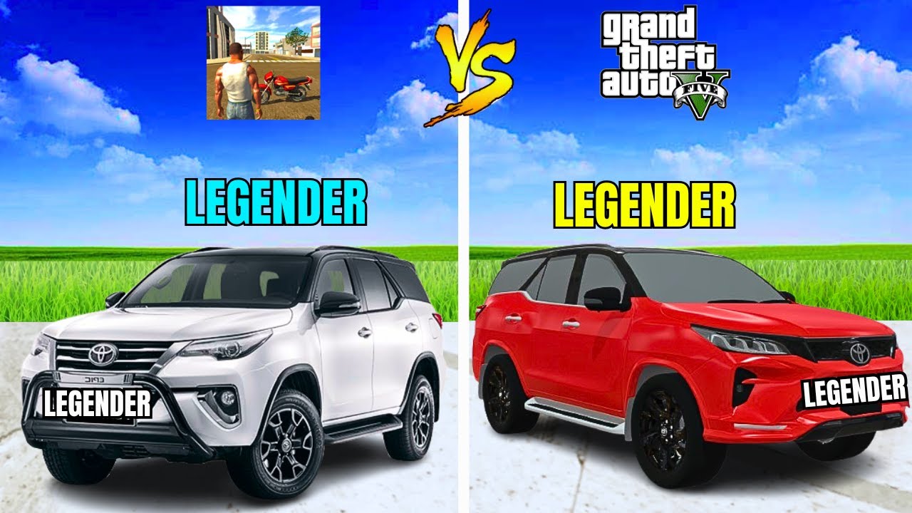 WHICH IS BEST LEGENDER 🔥 INDIAN BIKES DRIVING 3D VS GTA 5 😱