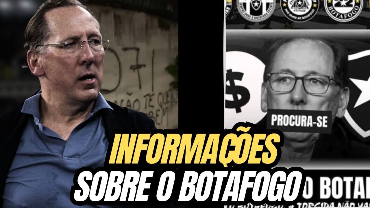 🚨 MUROS DO CT DO BOTAFOGO SÃO PICHADOS COM COBRANÇAS A TEXTOR | PROTESTO SÁBADO NO NILTON SANTOS
