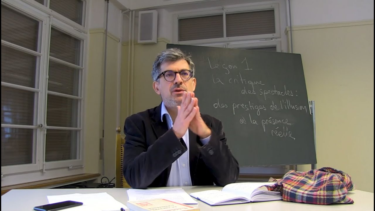 Philosophie du théâtre - Leçon 1 - La critique des spectacles