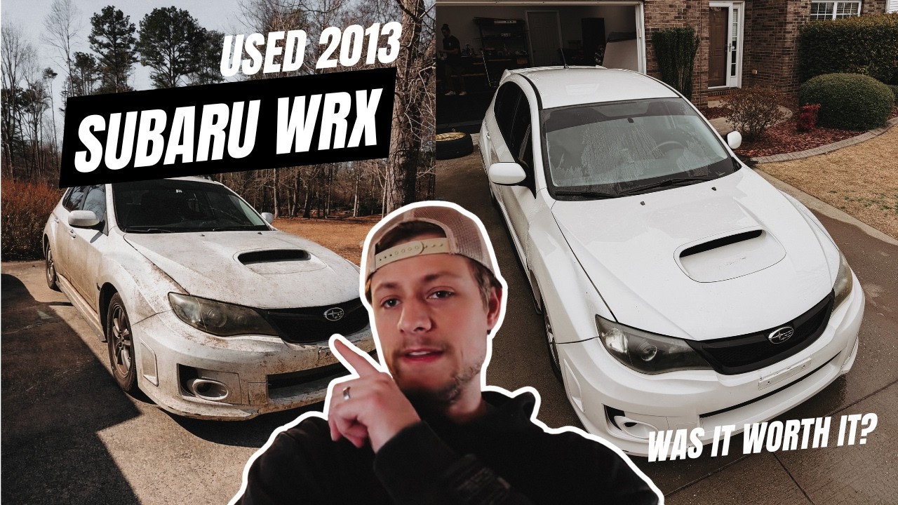 I Bought a Used WRX... and It Was FILTHY (Getting everything cleaned up)