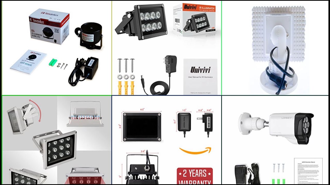 Top 10 IR Illuminators You Can Buy On Amazon  Mar 2022