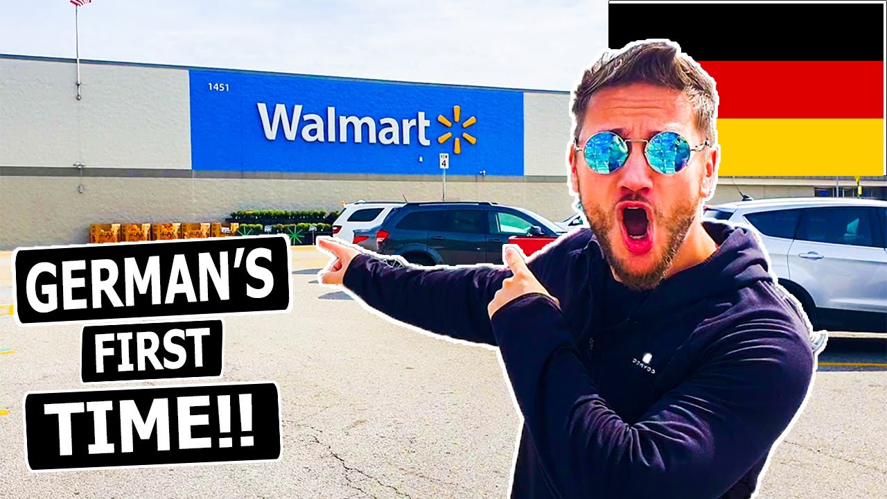 WALMART - German's First Time & Reaction (Differences to Europe)
