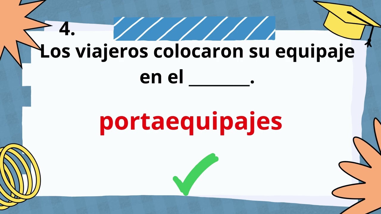 Trivia Vocabulario En la Estación de Trenes B1-B2 👦🏻👩📚⏰🏆 #vocabulary #train #trainstation #noun