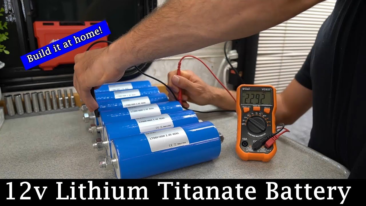 DIY 12v LTO (Lithium Titanate) Battery