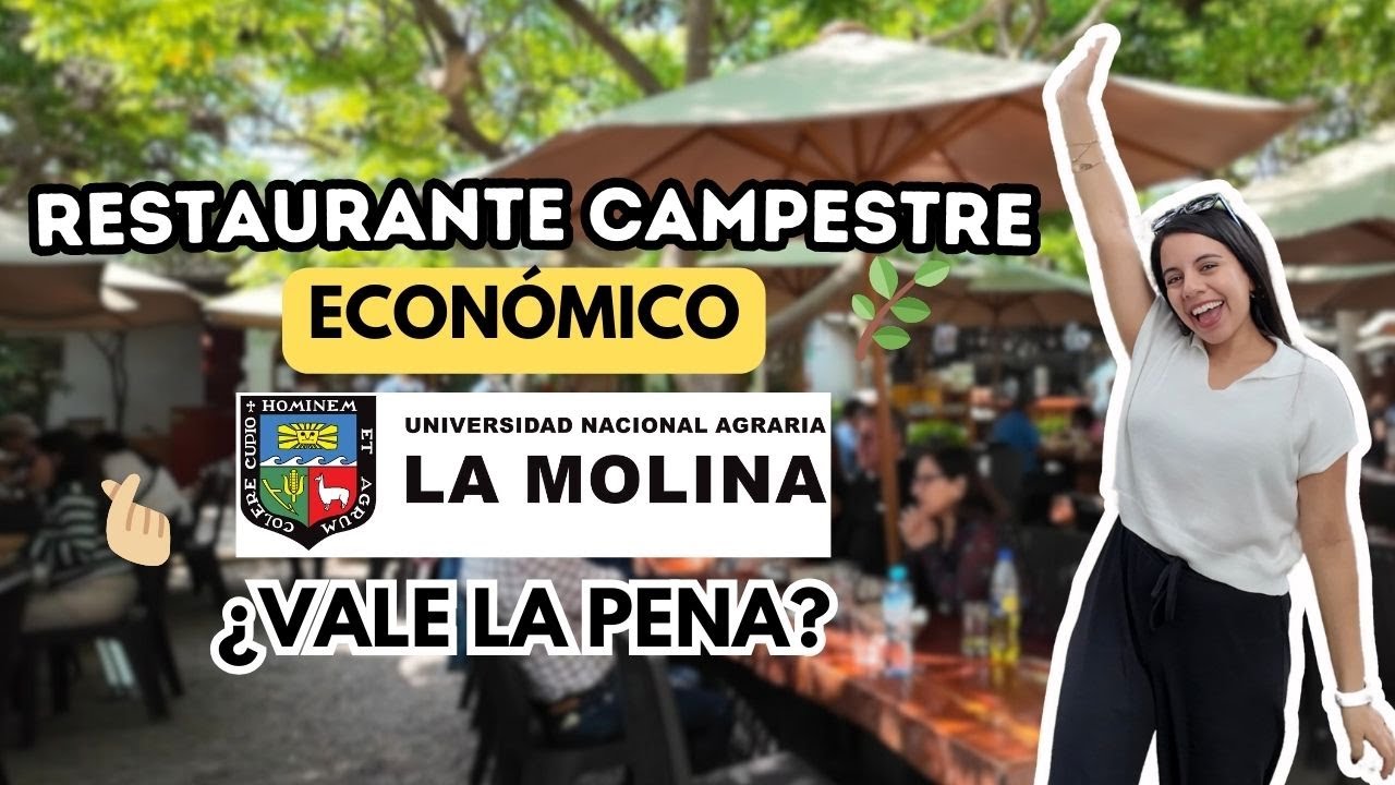 Restaurante Campestre en la UNALM BARATO 😱✅ Universidad Agraria La Molina ¿vale la pena?🤔