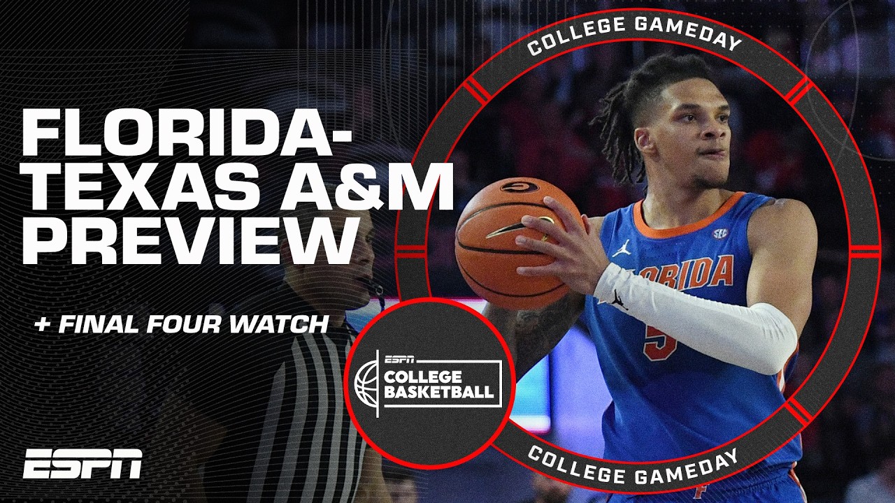 FLORIDA GETS ROWDY 🐊 Gators host Texas A&M + Final Four watch 🏀 | College GameDay