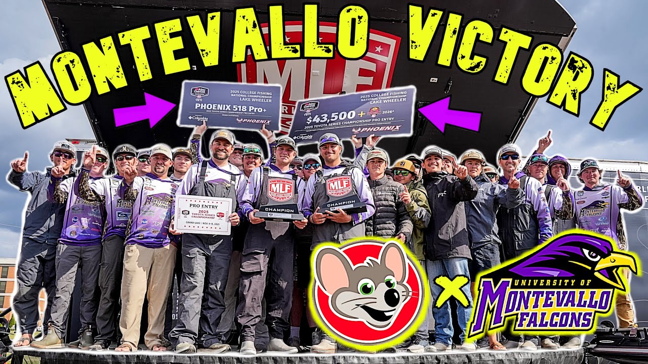 Montevallo WINS the 2025 MLF College Natty?! - Wheeler Lake Tournament