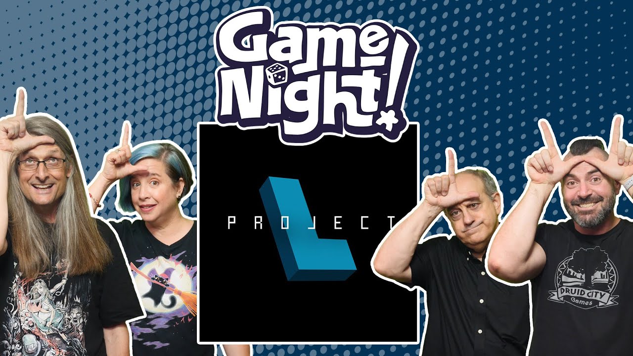 Project L - GameNight! Se10 Ep30 - How to Play and Playthrough