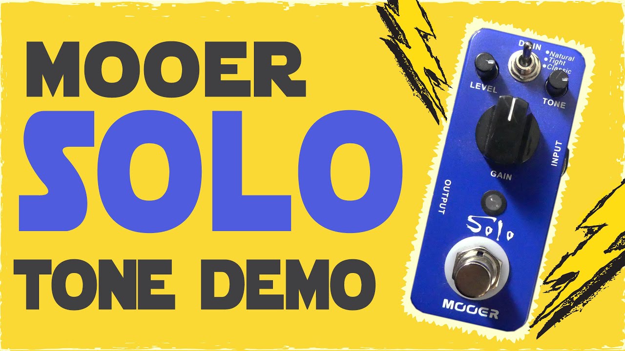 Dr. Madtone - MOOER - SOLO - [Surh Riot Distortion Clone]