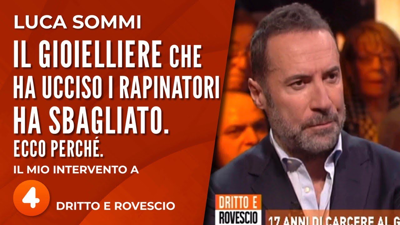 Il gioielliere che ha ucciso i rapinatori ha sbagliato. Ecco perch&eacute;.