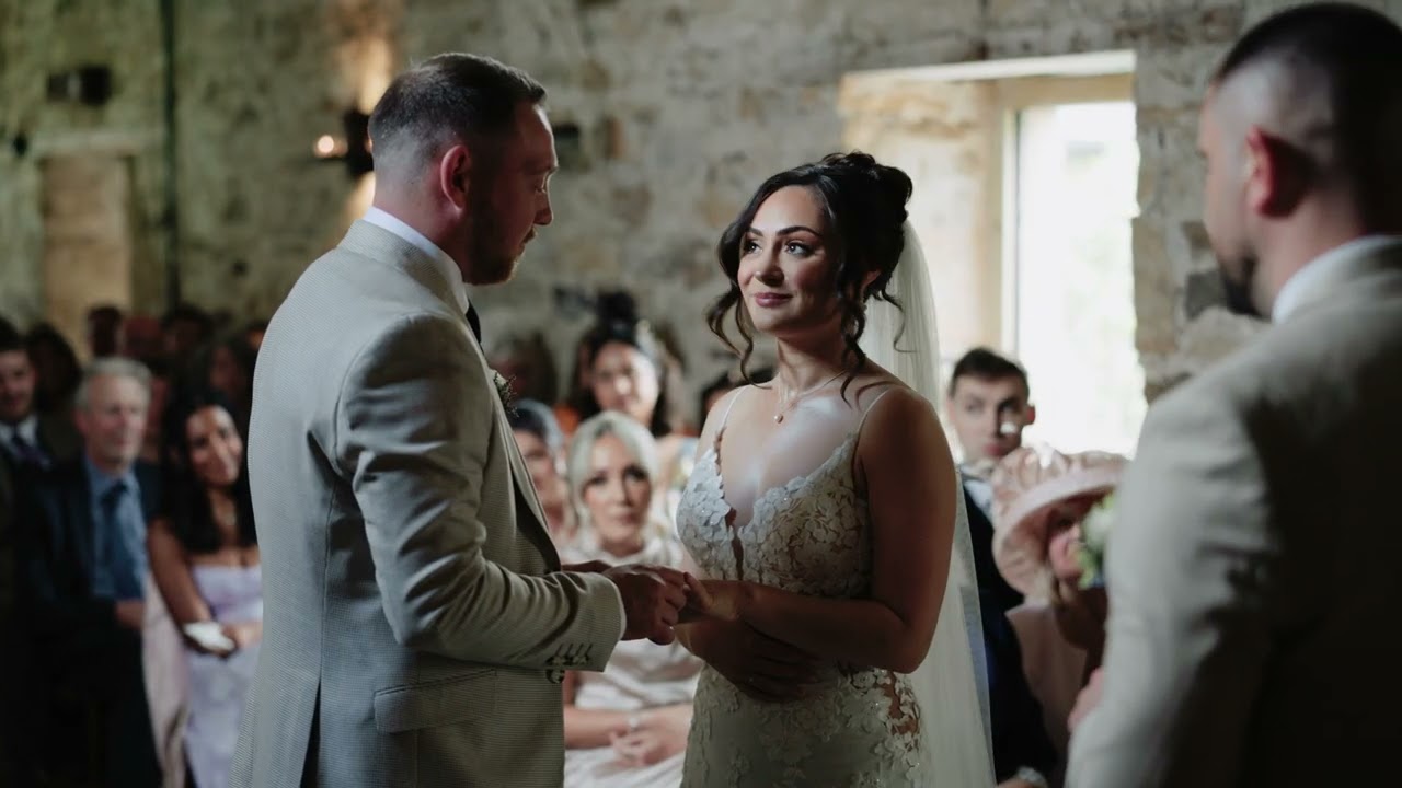 Elizabeth & Ben 02.08.2024 Wedding Highlights at Healey Barn, Northumberland
