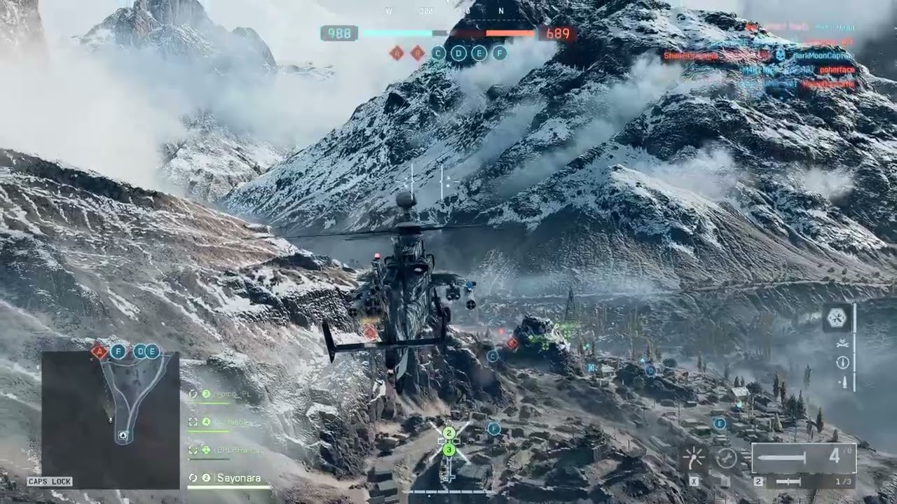 A funny round with a Pole guy. I think I made his day better | Attack helicopter POV | Battlefield 6