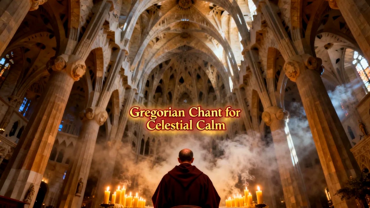 Gregorian Chant for Healing Sleep and Sacred Reflection | Benedictine Ambience and Divine Peace